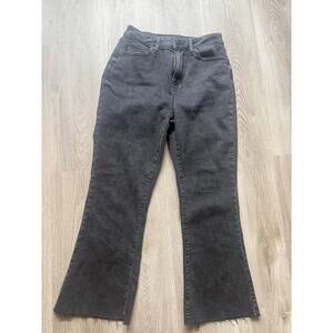 Sonoma Women's Jeans, Black, Size 6, Raw Hem, ankle